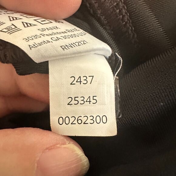 Spanx Black Faux Leather High Waist - Picture 5 of 7